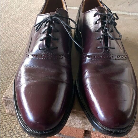 MEN’S PLAIN TOE OXFORD COLE HAAN SHOES - Picture 1 of 7